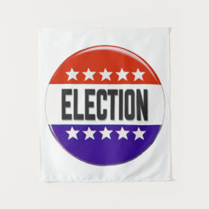 Tapete De Parede Botão de eleição