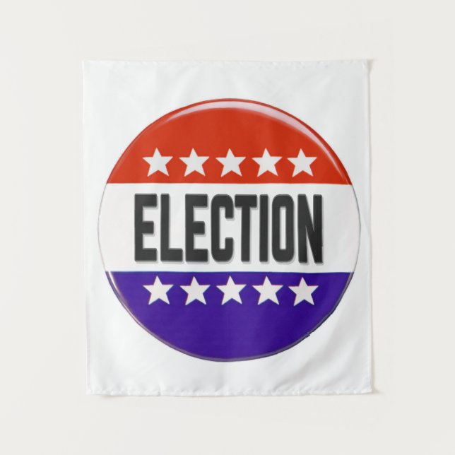 Tapete De Parede Botão de eleição (Frente)