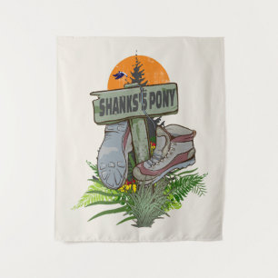 Tapete De Parede Botas de caminhada de pônei de Shanks