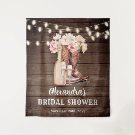 Tapete De Parede Botas de Cowgirl Rústicas Fundo de Tela para CHUVE