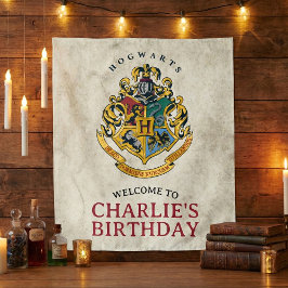 Tapete De Parede Brasão de Hogwarts Harry Potter Aniversário