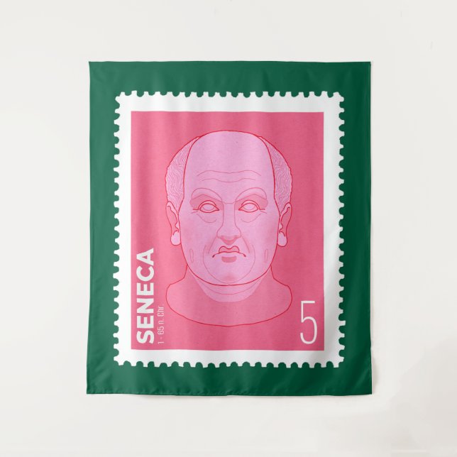Tapete De Parede Briefmarke Seneca -   (Frente)