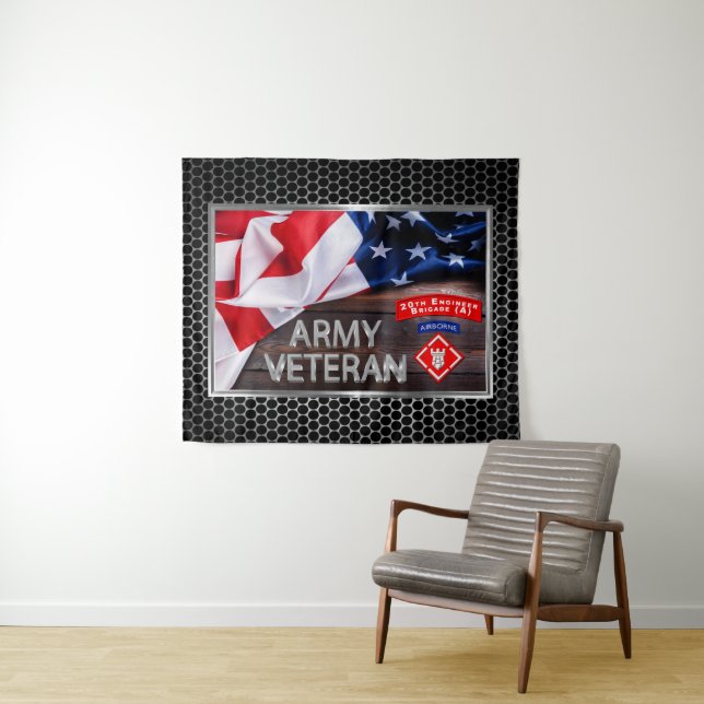 Tapete De Parede Brigada-Aérea de Engenheiro Veterano Hardcore (In Situ (Horizontal))