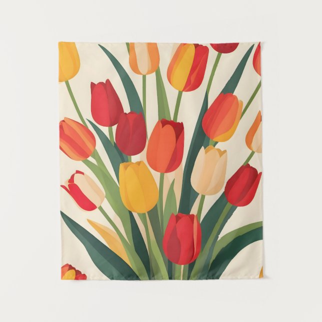 Tapete De Parede Brilho da Tulip (Frente)