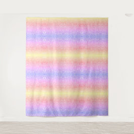 Tapete De Parede Brilho de Arco-íris Pastel