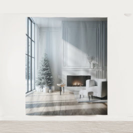 Tapete De Parede Brilho de Natal minimalista