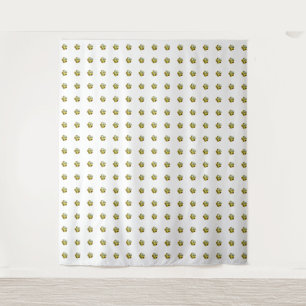 Tapete De Parede Brilho do ouro - Design amarelo da ventoinha do ge