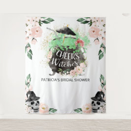 Tapete De Parede Brinde Bruxas Fundo de Cena para Chá de Noiva de H