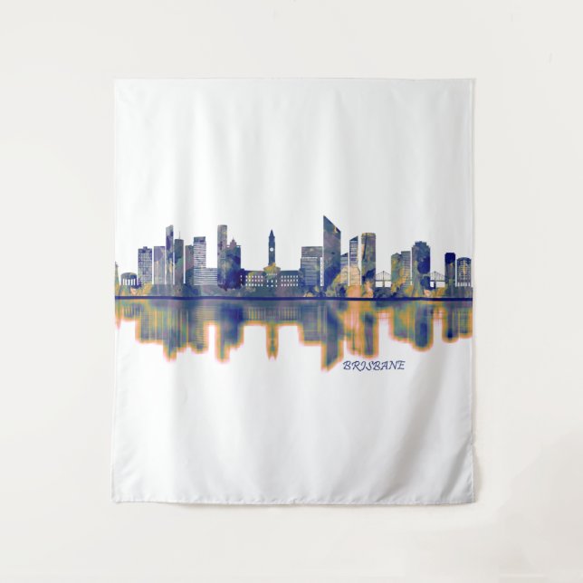 Tapete De Parede Brisbane Skyline (Frente)