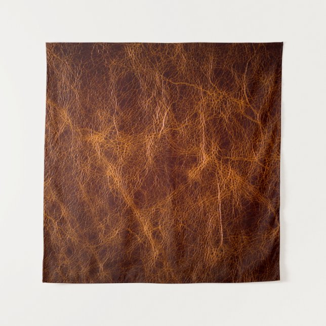 Tapete De Parede Brown leather textureleather,texture,background,ar (Frente)