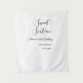 Tapete De Parede Brunch de aniversário de sweet sixteen 16º anivers