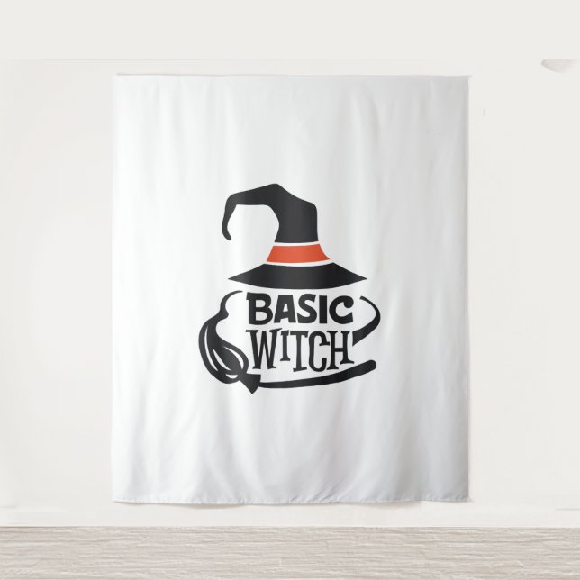Tapete De Parede Bruxa Básica - Halloween (Frente)