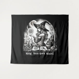 Tapete De Parede Bruxa Bonita Farmácia Faça Você Mesmo Magia