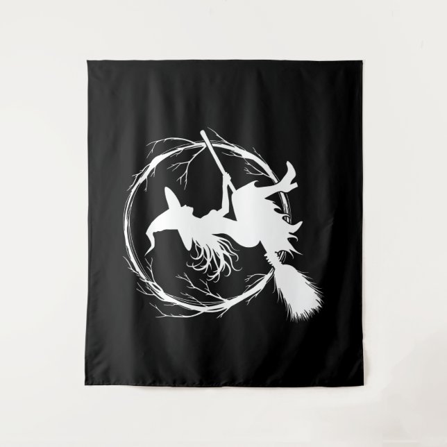 Tapete De Parede Bruxa na Floresta (Frente)