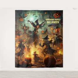 Tapete De Parede Bruxas Assustadoras do Halloween