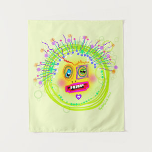Tapete De Parede Bubble Smile Meemogie Emoji Art