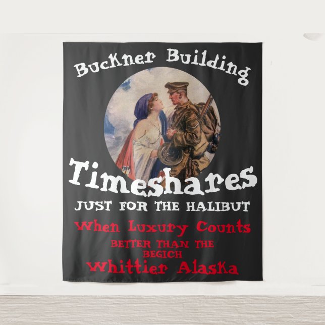 Tapete De Parede Buckner Building Timeshares Whittier Alaska (Frente)