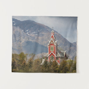 Tapete De Parede Buksnes kirke Lofoten