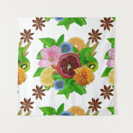 Tapete De Parede buquê de fruta.