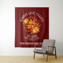 Burgundy SEMPRE DÁ OBRIGADOS A DEUS, Ação de Graça