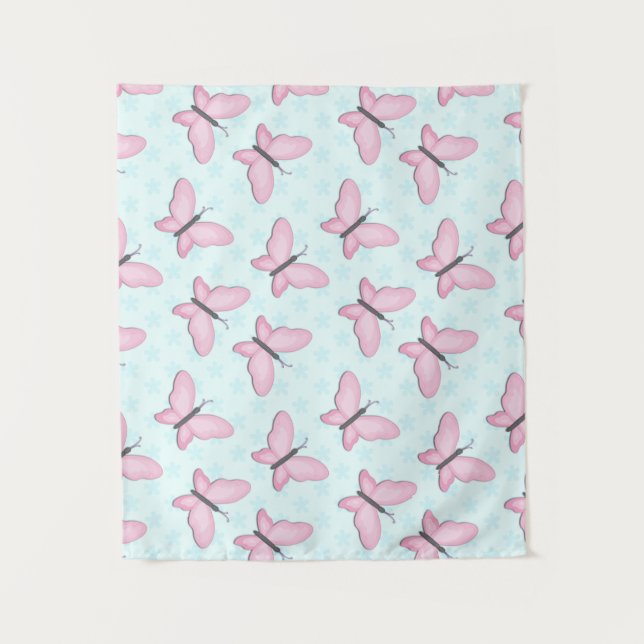 Tapete De Parede Butterfly Art For Toddlers (Frente)