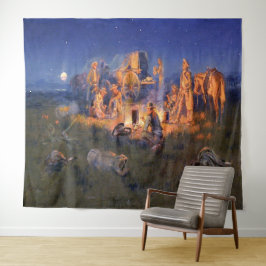 Tapete De Parede C M Russell Laugh Matares Longe Western