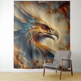 Tapete De Parede Cabeça 1 de aves extintas - Cores de água