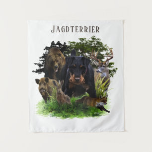 Tapete De Parede Caça alemã Terrier (Jagdterrier)