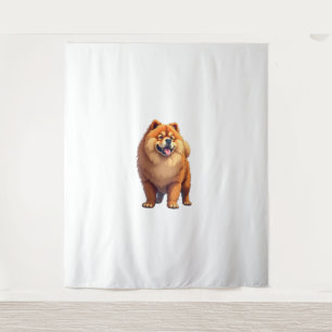 Tapete De Parede Cachorro Chinês Cachorro Chow Raça para Chow Chow 