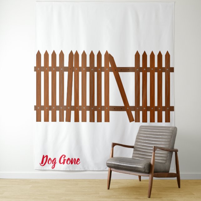 Tapete De Parede Cachorro Desaparecido (In Situ)