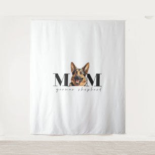 Tapete De Parede Cachorro Mãe GERMAN SHEPHERD DOG Camiseta Clássica