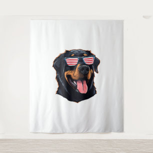 Tapete De Parede Cachorro Rottweiler