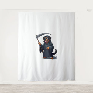 Tapete De Parede Cachorro Rottweiler Ceifador