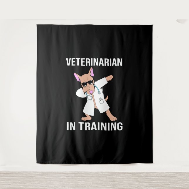 Tapete De Parede Cachorro Veterinário Pet (Frente)