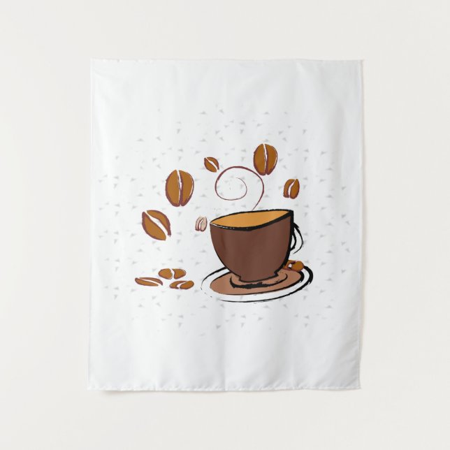 Tapete De Parede Café Amor (Frente)