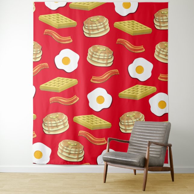 Tapete De Parede Café da Manhã Festa de Aniversário Infantil Brunch (In Situ)