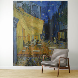 Tapete De Parede Café Terrace à noite por Vincent van Gogh