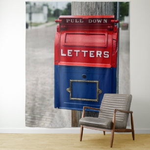 Tapete De Parede Caixa de Correio Vintage