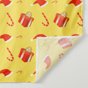 Tapete De Parede Caixa de presentes de Natal Cana de chocolate
