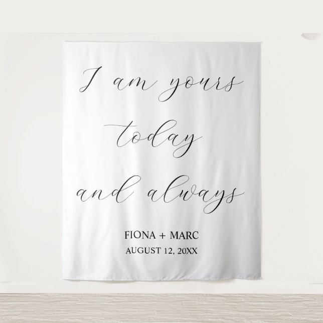 Tapete De Parede Caligrafia moderna, elegante pano de fundo de casa (Frente)