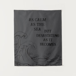 Tapete De Parede Calm as the Sea Tapestry 