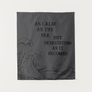 Tapete De Parede Calm as the Sea Tapestry 