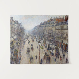 Tapete De Parede Camille Pissarro - Boulevard Montmartre, manhã