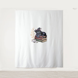 Tapete De Parede Camisa Pumpkin Clássica de Gato Negra