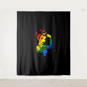 Tapete De Parede Camisa-T LGBT do Orgulho Arco-Íris