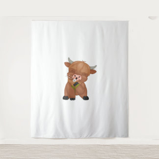 Tapete De Parede Camisola de vaca e Dandelion Puff Clássica