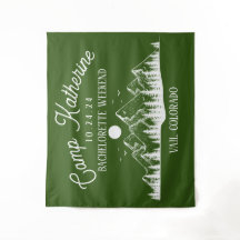 Camp Bachelorette Mountain Glamping Festa Semanal