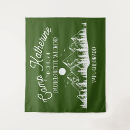 Tapete De Parede Camp Bachelorette Mountain Glamping Festa Semanal