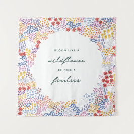 Tapete De Parede Campo Flor