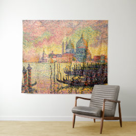 Tapete De Parede Canal de Entrada, Veneza | Paul Signac |
